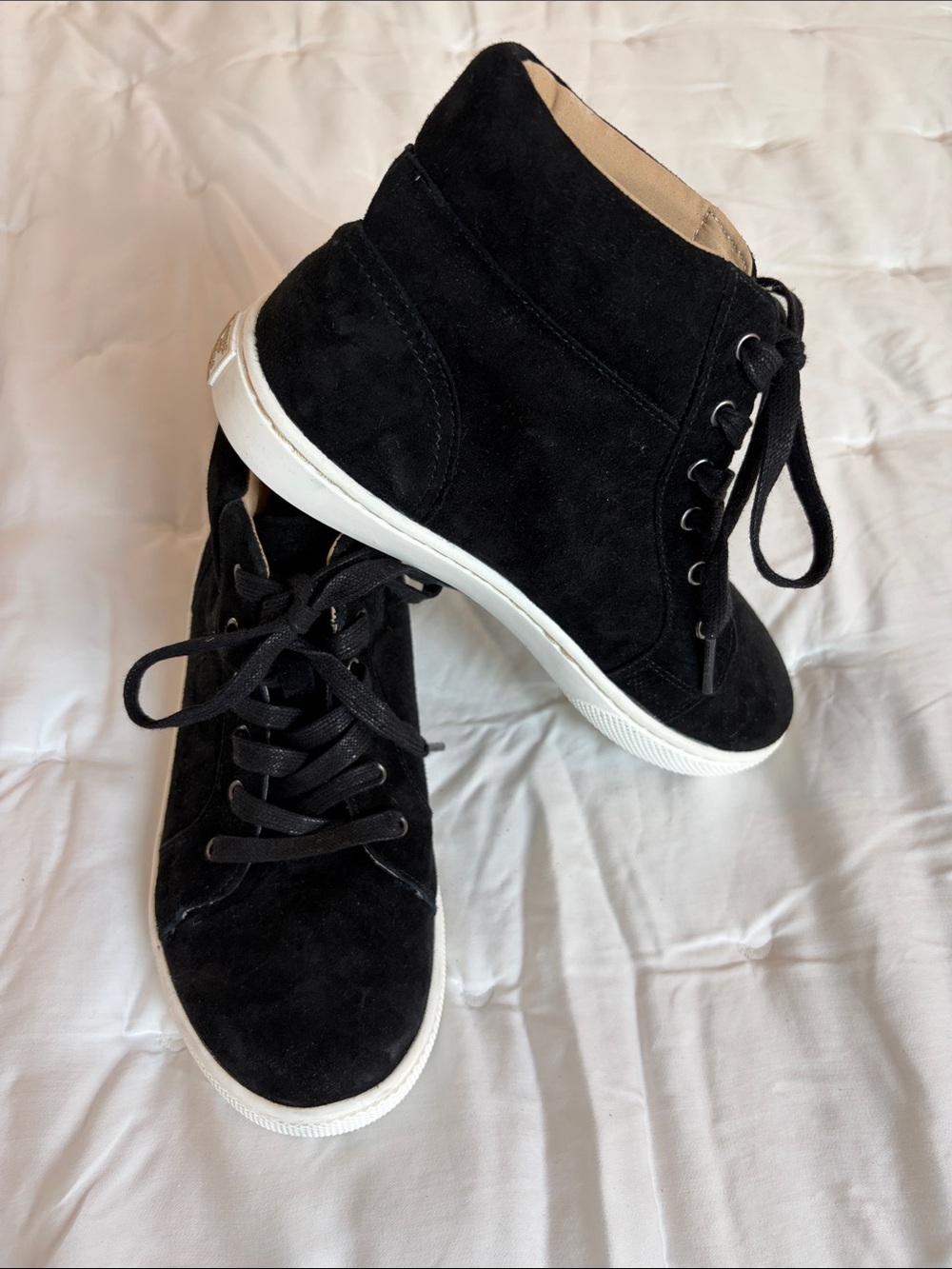 Janie & Jack Suede High Tops